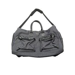 Modoker Gray 23" Garment Duffel Bag Soft Case Shoe Compartment Men Travel Bag